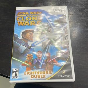 Wii Star Wars the clone wars